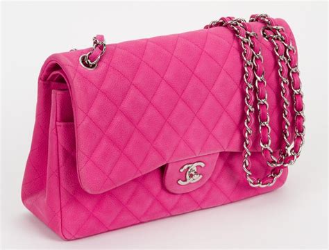 channel pink purse|chanel hot pink purse.